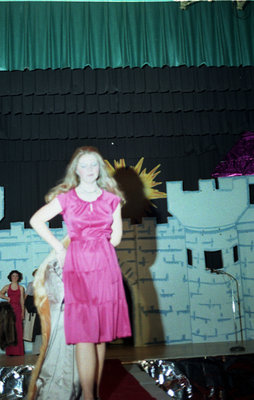 Contestants on Stage During the 1978 Miss Sturgeon Falls Pageant