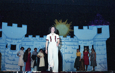 Contestants on Stage During the 1978 Miss Sturgeon Falls Pageant