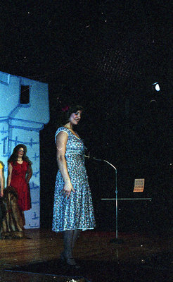 Contestants on Stage During the 1978 Miss Sturgeon Falls Pageant