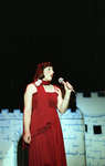 Contestant Performing on Stage During the Talent Category of the 1978 Miss Sturgeon Falls Pageant