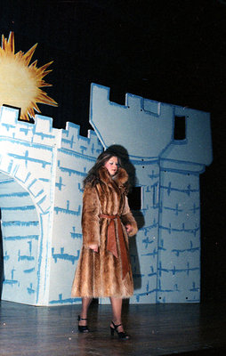 Contestant on Stage During the 1978 Miss Sturgeon Falls Pageant