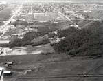 Vue aérienne, Sturgeon Falls 1974 / Aerial view, Sturgeon Falls, 1974