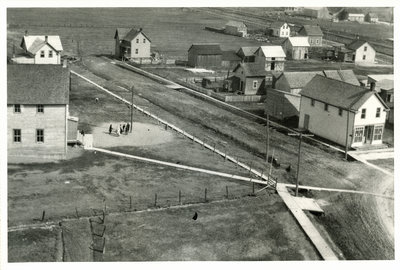 Vue aérienne, Verner / Aerial View, Verner