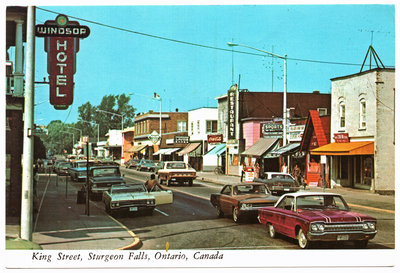 Rue King, Sturgeon Falls / King Street, Sturgeon Falls