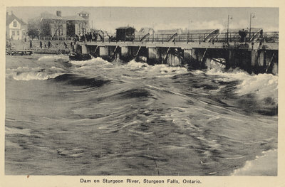 Barrage, Sturgeon Falls / Dam, Sturgeon Falls