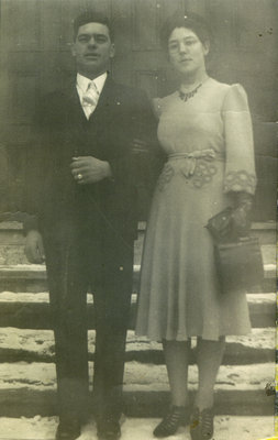 M. Nestor Bidal et Mme. Eva Leach / Mr. Nestor Bidal and Mrs. Eva Leach