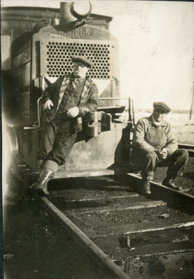 Équipe de locomotive du George Gordon Lumber Company / Locomotive Crew from the George Gordon Lumber Company