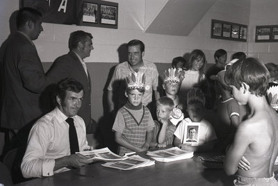 Un joueur de hockey / A hockey player