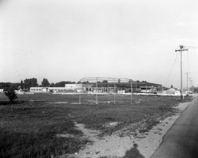 Construction de l'école Sturgeon Falls High School / Construction of the Sturgeon Falls High School