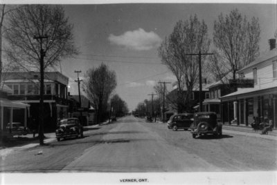 Rue principale, Verner / Main Street, Verner