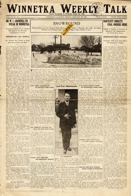 Winnetka Weekly Talk, 18 Jan 1918