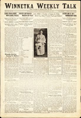 Winnetka Weekly Talk, 19 Sep 1919