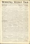 Winnetka Weekly Talk, 11 Oct 1919