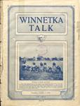 Winnetka Weekly Talk, 3 Oct 1925