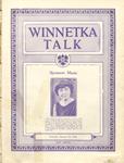 Winnetka Weekly Talk, 16 Jan 1926