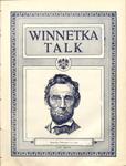 Winnetka Weekly Talk, 13 Feb 1926
