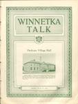 Winnetka Weekly Talk, 20 Mar 1926