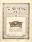 Winnetka Weekly Talk, 27 Mar 1926