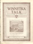 Winnetka Weekly Talk, 24 Apr 1926