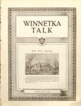 Winnetka Weekly Talk, 31 Jul 1926