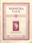 Winnetka Weekly Talk, 4 Sep 1926