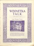 Winnetka Weekly Talk, 25 Sep 1926