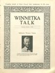Winnetka Weekly Talk, 2 Oct 1926