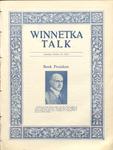 Winnetka Weekly Talk, 16 Oct 1926