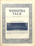 Winnetka Weekly Talk, 13 Nov 1926