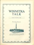 Winnetka Weekly Talk, 20 Nov 1926