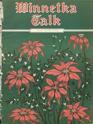 Winnetka Weekly Talk, 25 Dec 1926