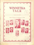 Winnetka Weekly Talk, 14 May 1927