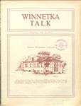 Winnetka Weekly Talk, 4 Jun 1927