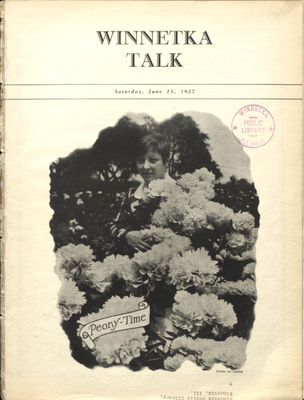 Winnetka Weekly Talk, 25 Jun 1927