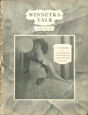 Winnetka Weekly Talk, 9 Jul 1927