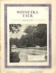 Winnetka Weekly Talk, 23 Jul 1927