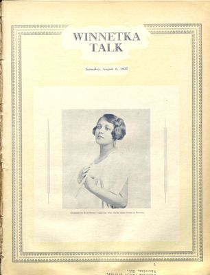 Winnetka Weekly Talk, 6 Aug 1927