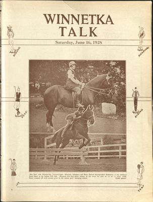 Winnetka Weekly Talk, 16 Jun 1928