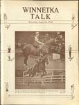 Winnetka Weekly Talk, 16 Jun 1928