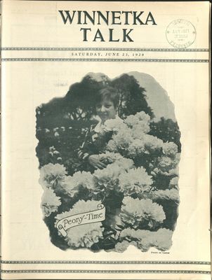 Winnetka Weekly Talk, 23 Jun 1928