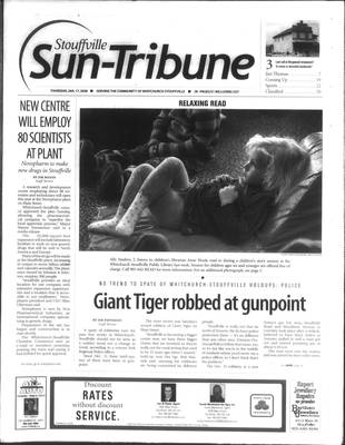 Stouffville Sun-Tribune (Stouffville, ON), 17 Jan 2008