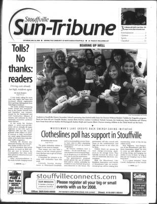 Stouffville Sun-Tribune (Stouffville, ON), 26 Jan 2008