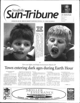 Stouffville Sun-Tribune (Stouffville, ON), 9 Feb 2008