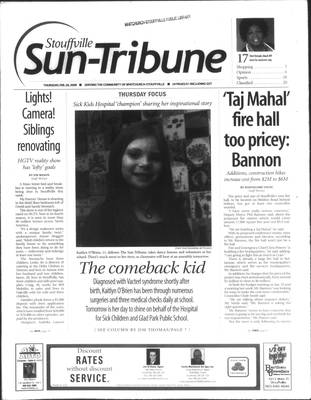 Stouffville Sun-Tribune (Stouffville, ON), 28 Feb 2008