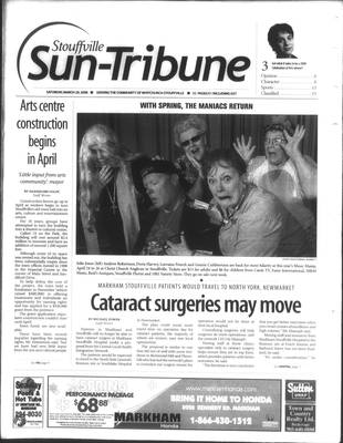 Stouffville Sun-Tribune (Stouffville, ON), 29 Mar 2008