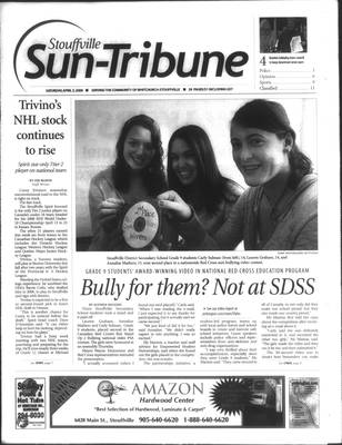 Stouffville Sun-Tribune (Stouffville, ON), 5 Apr 2008