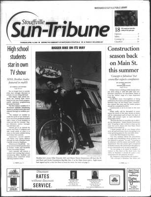 Stouffville Sun-Tribune (Stouffville, ON), 10 Apr 2008