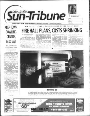 Stouffville Sun-Tribune (Stouffville, ON), 12 Apr 2008