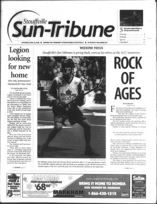 Stouffville Sun-Tribune (Stouffville, ON), 26 Apr 2008