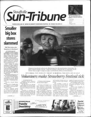 Stouffville Sun-Tribune (Stouffville, ON), 26 Jun 2008